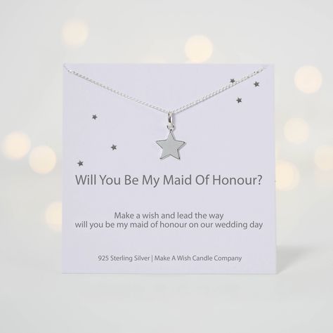 A personal favourite from my Etsy shop https://www.etsy.com/uk/listing/605207213/wish-bracelet-maid-of-honour-gift-maid