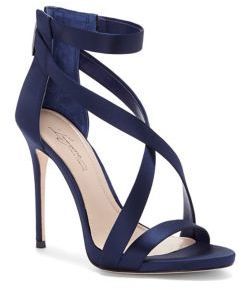 Imagine Vince Camuto Devin Strappy Stiletto Sandals Blue Sandals Heels, Blue Stilettos, Heels Blue, High Heel Dress Shoes, Leather Sole Shoes, High Heel Dress, Strappy Shoes, Heels Outfits, Strappy Stilettos