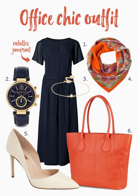 How to Style an Orange Tote Bag | Office chic outfit Orange Tote Bag Outfits, Orange Bag Style, Orange Purse Outfit, Orange Bag Outfit, Office Chic Outfit, Tote Bag Outfit, Chic Office Outfit, Easy Girl, Over 40 Fashion