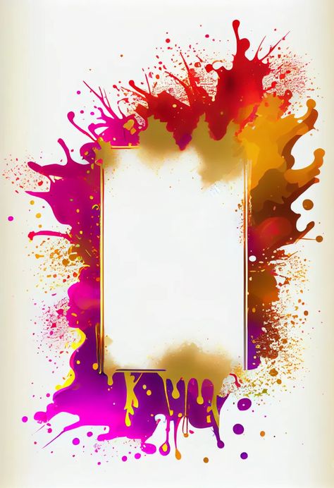 Free Happy Holi Frame Holi Frame, Holi Pictures, Holi Festival Of Colours, Festival Of Colors, Celebration Background, Photo Fun, Photo Art Frame, Instagram Frame Template, Holi Festival