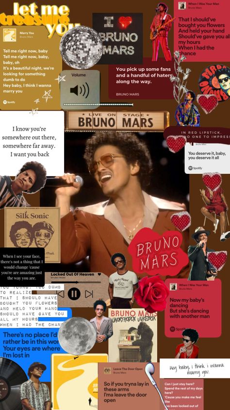 Bruno Mars Aesthetic Wallpaper, Bruno Mars Homescreen, Bruno Mars Wallpaper Aesthetic, Bruno Mars Poster, Bruno Mars Wallpaper, Bruno Mars Aesthetic, Bruno Mars Background, Poster Prints Bruno Mars, Bruno Mars Collage