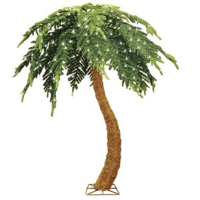 GREAT PRICE*  Pre-lit Palm Tree with 400 Clear Lights - 321165C   http://www.target.com/p/pre-lit-palm-tree-with-400-clear-lights-321165c/-/A-694088#prodSlot=medium_1_2 Nontraditional Christmas Tree, Tropical Christmas Trees, Palm Tree Christmas, Christmas Palm Tree, Hawaiian Christmas, Beachy Christmas, Tropical Christmas, Beach Christmas, Coastal Christmas