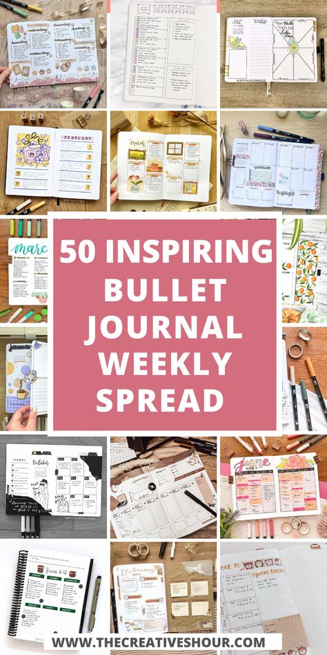 50+ Motivational Bullet Journal Weekly Spread Ideas To Start With mentalhealthplanner #planner2024paraimprimir Daily Bullet Journal Layout Ideas, Bullet Journal Goals Page Layout, Daily Bullet Journal Layout, Goals Bullet Journal Layout, Bullet Journal Daily Layout, Bullet Journal Format, Cute Journaling Ideas, Weekly Bullet Journal Layout, Journal Ideas Weekly