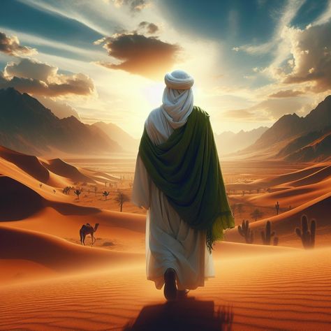 Islamic History Pictures, Islam Hd, Islamic Animation, Ali Islam, Cute Pictures To Draw, Hijrah Islam, Desert Sahara, Crop Pictures, Muslim Images