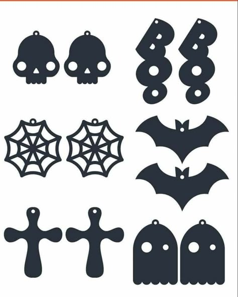 Halloween Earring Svg, Pens Holder, Diy Pens, Free Printable Clip Art, Cut Crafts, How To Make Planner, Svg Templates, Diy Crafts For Teens, Laser Cut Wood Earrings