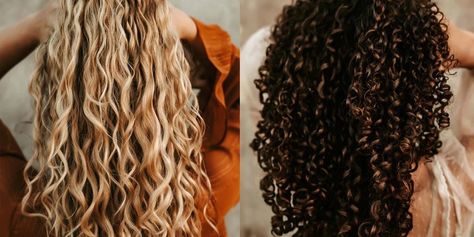 Wavy vs. Curly Hair: Understanding the Differences and Why It Doesn't – Moonstone Seven High Porosity Hair, Low Porosity Hair Products, Curly Hair Types, Hair Patterns, Hair Porosity, Coarse Hair, Hair Density, Loose Curls, Hair Strand