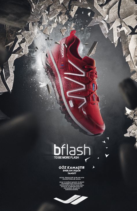 Sport Shoes Advertisement & Photo Shoots on Behance Shoe Logo Design, Shoes Advertisement, Shoe Advertising, Shoe Poster, Corvette C6, Shoes Ads, 광고 디자인, Sport Poster Design, Sports Marketing