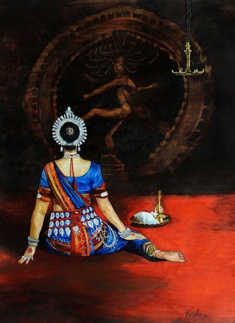 Odissi Dancer Painting, Bharatanatyam Poses Painting, Bihu Dance Painting, Painting On Indian Culture, Bharatnatyam Painting On Canvas, Classical Dance Background, Indian Dance Drawing, Kathak Dance Painting, Natraj Sketch