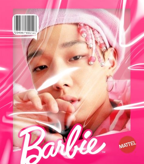 #ikon #bobby #kimjiwon #jiwon #바비 #barbie #kpop #edit #magazine #pink #aesthetic #y2k #paisley #ikonedit #bobbyedit Barbie Aesthetic Graphic Design, Kpop Barbie Edit, Barbie Pubmat, Barbie Graphic Design, Kpop Barbie, Pink Aesthetic Y2k, Pubmat Ideas, Book List Must Read, Edit Tutorial