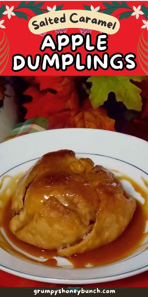 Cinnamon Apple Dumplings, Country Apple Dumplings, Fall Potluck Ideas, Easy Lemon Tart, Air Fryer Apple Pie, Easy Fall Dinner Ideas, Apple Dumplings Recipe, Fall Potluck, Pumpkin Bagels