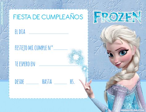 Frozen Party Invitations, Frozen Birthday Party Invites, Elsa Photos, Frozen Bday Party, Frozen Invitations, Strawberry Shortcake Party, Disney Frozen Olaf, Frozen Fever, Frozen Theme