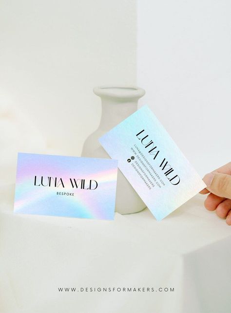 Elevate your business with our Canva business card template in a modern aesthetic style. This eye-catching design features a vibrant rainbow background, creating a fresh and contemporary look for your brand. #BusinessCardTemplate #ModernAesthetic #RainbowBackground #ContemporaryDesign #EyeCatching #BrandIdentity #ProfessionalNetworking #BusinessEssentials #CreativeTemplates #StandOutFromTheCrowd #UniqueDesign #CreativeBusinessCards Spiritual Business Card, Vibrant Business Cards, Holographic Business Cards, Gradient Business Card, Y2k Theme, Modern Y2k, Iridescent Business Cards, Aesthetic Branding, Business Card Texture