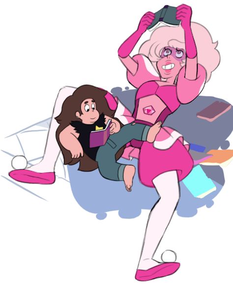 Pink Diamond X Greg, Diamond Authority, Greg Universe, Pink Diamond Steven Universe, Steven Universe Movie, Steven Universe Anime, Steven Universe Au, Steven Universe Drawing, Steven Universe Memes