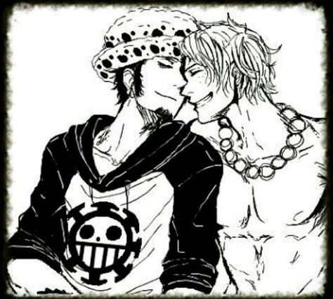 Law X Ace, Ace X Law, One Piece Funny, Trafalgar Law, Fav Characters, Anime Funny, Deadpool, One Piece, Fan Art