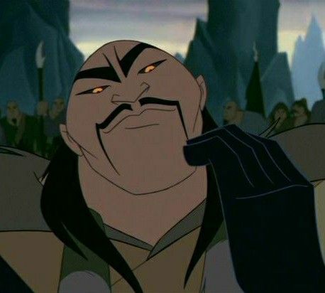 Mulan Villain, Shan Yu Mulan, Pixar Villains, Shan Yu, Evil Character, Transformers Optimus, Pinturas Disney, Disney Funny, Disney Villains