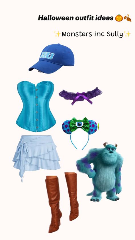 Halloween outfit ideas, Halloween inspo , monsters inc sully Halloween Duo Ideas, Duo Ideas, Monsters Inc Halloween, Halloween Duo, Halloween Outfit Ideas, Sully Monsters Inc, Halloween Duos, Halloween Outfit, Monsters Inc