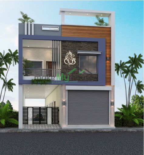 House With Shops On Ground Floor, Apartment Exterior Design, Apartment Exterior, Building Front, Living Room Tiles, Duplex House Plans, Architect Design House, Tv Wall Design, House Elevation