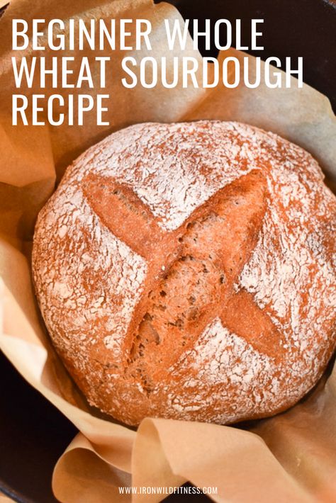 Easy Whole Wheat Sourdough Bread Recipe, Whole Wheat Sourdough Discard Recipes, Whole Wheat Sourdough Bread Recipe, Wheat Sourdough Bread Recipe, Whole Wheat Sourdough Bread, Wheat Sourdough Bread, Starter Bread, Easy Sourdough Bread Recipe, Einkorn Recipes