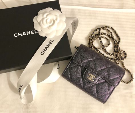 Chanel mini wallet on chain Chanel Mini Wallet, Manifest Board, Chanel Mini, Chanel Wallet, Wallet On Chain, Bag Collection, Cute Comfy Outfits, Mini Wallet, Wallet Chain