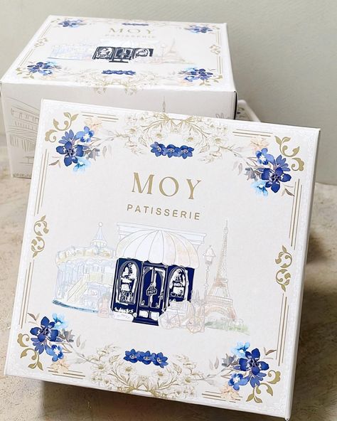 Meilifluous Calligraphy | Custom Entremets packaging design for MOY Patisserie with Paris vibes 🍰 #packagingdesign #entremetbox #calligraphypackaging Packaging Design Template, Baby Reception, Gift Packaging Design, Patisserie Design, Tea Packaging Design, Packaging Template Design, Baby Products Packaging, Calligraphy Stationery, Products Packaging