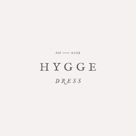 Hygge Dress Branding — Foster Creative Co Hygge Branding, Label Designing, Timeless Logo, Flax Plant, Beautiful Branding, Ethical Fashion Brands, Vintage Drawing, Branding Agency, Linen Dresses