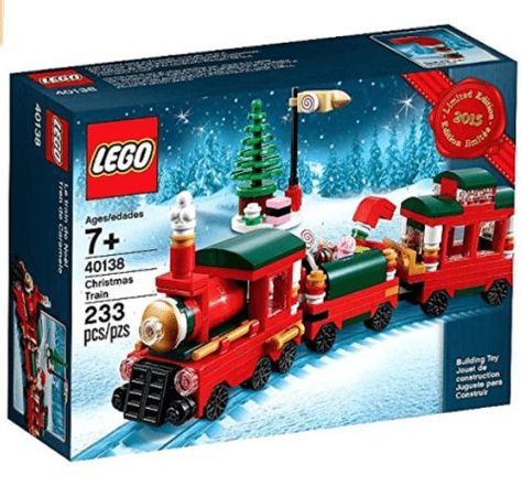 LEGO Christmas Sets Lego Christmas Train, Lego Christmas Sets, Christmas Legos, Lego Gingerbread House, Christmas Lego, Christmas Classroom Treats, Christmas Train Set, Lego Winter, Holiday Train