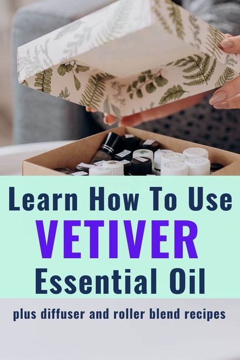 vetiver essential oil blend recipes Veviter Essential Oil Benefits, Vetiver Essential Oil Blends, Vetiver Benefits, Vetiver Diffuser Blends, Essential Oil Sprays Diy, Vetiver Essential Oil Uses, Doterra Vetiver, Revive Essential Oil, Essential Oil Roller Blends