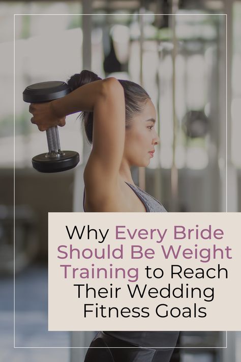 Brides, today we are talking all about the importance of incorporating weight training into your wedding workout routine. When it comes to losing weight for your wedding, it’s crucial to add in weight training at least three times a week. Weight training is really important for brides, whether you are trying to burn fat or just look your best in your wedding dress. Here are some of the top benefits of adding weight training to your wedding fitness routine. Weight Lifting Plan, Wedding Workout Plan, Full Upper Body Workout, Bridal Workout, Wedding Fitness, Weight Training Plan, Strength Training Guide, Workout Programs For Women, Night Workout