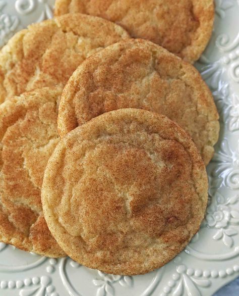 The Best Snickerdoodle Cookie Recipe. Soft and Chewy Snickerdoodle Cookies. The popular cinnamon-sugar soft and chewy sugar cookie recipe. A recipe that has been in the family for over 30 years! #snickerdoodle #snickerdoodles #snickerdoodlecookies #snickerdoodlecookie #cookie #cookies #christmascookies #christmascookies www.modernhoney.com Cookie Snickerdoodle, Cookies Videos, Snickerdoodle Cookie Recipe, Best Snickerdoodle Cookies, Snickerdoodle Cookies Easy, Chewy Sugar Cookie Recipe, Modern Honey, Snickerdoodle Cookie, Popular Cookies