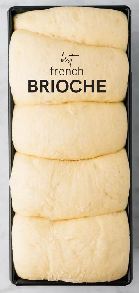 Brioche Bread Recipe, French Brioche, Brioche Recipe, Homemade Bread Recipes Easy, Homemade Bread Easy, Artisan Bread Recipes, Brioche Bread, Best Bread Recipe, Bread Recipes Sweet