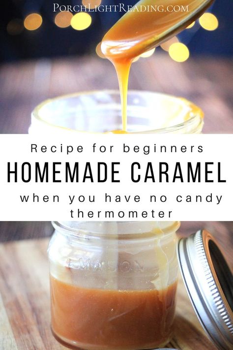 Homade Caramel, How To Make Carmel, Caramel Topping Recipe, Homemade Caramel Recipe, Make Your Own Caramel, Caramel Homemade, Scrumdiddlyumptious Recipes, How To Make Butterscotch, Homemade Caramel Recipes