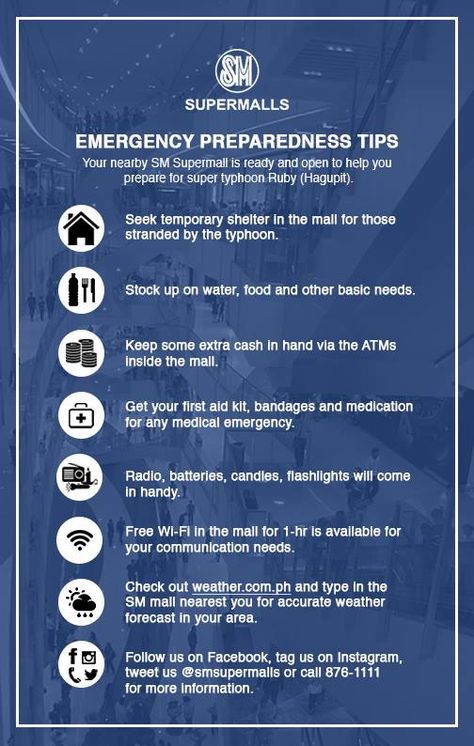 Let us all be vigilant and alert for the upcoming typhoon!   Here are some reminders to help you and your family prepare especially for those residing in the Bicol Region and Eastern Visayas. Keep safe everyone! @SMCitySanLazaro Keep Safe Everyone, Bicol Region, Eastern Visayas, Keep Safe, Emergency Preparedness, Extra Cash, Portal, Let It Be, Quick Saves