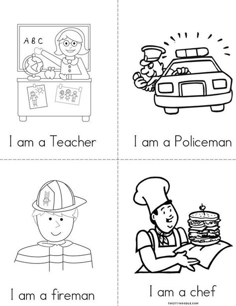 Community helper Book - Twisty Noodle Community Helps Activities, Neighborhood Helpers Preschool, Community Helpers Coloring Pages Free Printable, Community Helper Coloring Pages Free, Community Helpers Worksheets Preschool Free Printables, Jobs Preschool Activities, Community Helper Crafts For Toddlers, Community Helper Crafts For Preschoolers, Community Helpers Preschool Crafts Art Projects