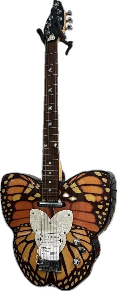 Guitar Butterfly, Funky Fashion, Electric Guitars, Electric Guitar, Guitar