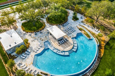 Aqua Design International The Tribute Castlebridge the Colony Texas Neighborhood Swimming Pool Designs Aqua Design, Texas Summer, Legend Homes, Pool Landscape, The Colony, American Legend, Master Planned Community, Water Element, Pool Design