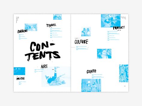 Uncommon Zine Contents by Travis Nagle - Dribbble Table Of Contents Zine, Zine Contents Page, Digital Zine Layout, Context Page Design, Zine Template Layout Design, Contents Page Magazine, Magazine Table Of Contents Design, Magazine Contents Page Design, Zine Layout Design