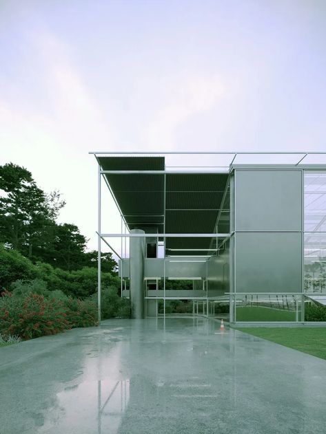 Botanic LAB by Máximo Bertoia: A Sustainable Building for Agricultural Innovation | ArchEyes Lab Building, Lab Architecture, Lab Image, Rectangular Prism, Irrigation Systems, Exterior Stairs, Different Points Of View, Industrial Architecture, Spiral Stairs