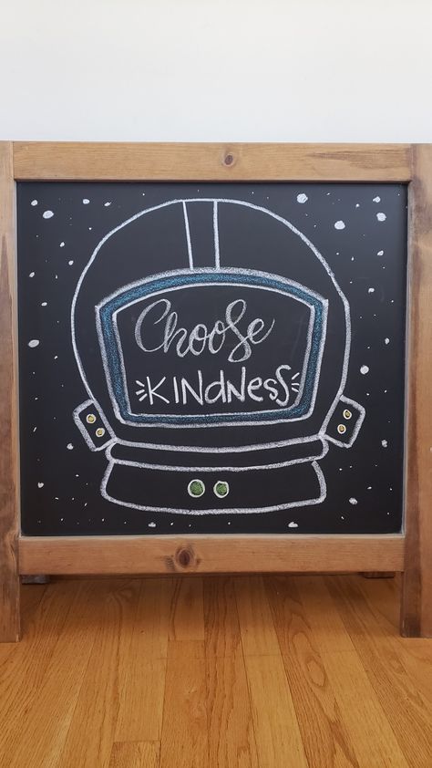 Book Chalkboard Art, Kindness Display, Chalkboard Art, Elementary School, Art Room, Elementary Schools, Chalkboard, Chalk, Electronic Products