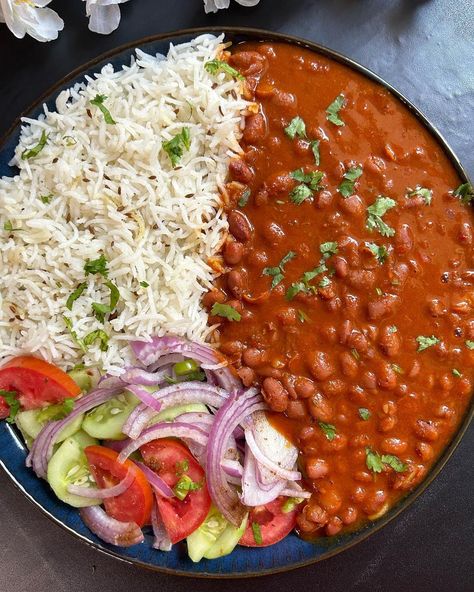 Rajma Chawal, Food Dishes, Desi, Salad, On Twitter, Birthday, Twitter, Quick Saves