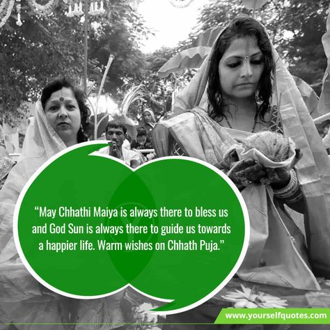 Chhath is an ancient Hindu festival that is celebrated in many parts of India, but it is especially popular in the state of Bihar. The festival is ded... , Inspiring Chhath Puja Quotes , https://www.yourselfquotes.com/chhath-puja-wishes-quotes/ Chhath Puja Quotes, Sun God Surya, Chhath Puja Wishes, Happy Chhath Puja, Chhath Puja, Hindu Festival, Let Us Pray, Quotes Messages, Sun God