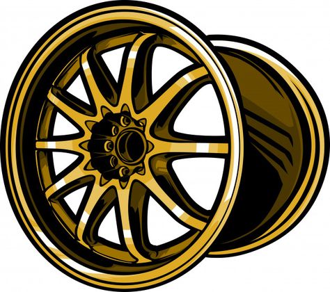 Wheel Premium Vector | Premium Vector #Freepik #vector #car #dress #wheel #racing Motorcycles Logo Design, Automotive Logo Design, Red Sports Car, Car Backgrounds, Cool Car Drawings, Wheel Art, Automotive Artwork, Car Artwork, Rims For Cars