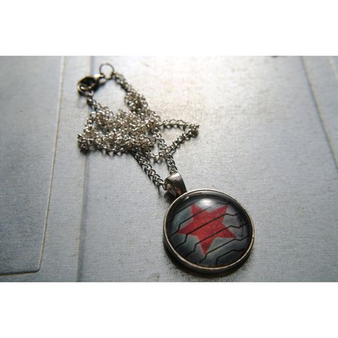 Captain America or Winter Soldier Necklace (£9.29) ❤ liked on Polyvore featuring jewelry and necklaces Winter Soldier Jewelry, Marvel Yelena, Avengers Jewelry, Soldier Necklace, Friendship Things, Random Hobbies, Avengers Merchandise, Marvel Merch, Bucky Barnes Aesthetic