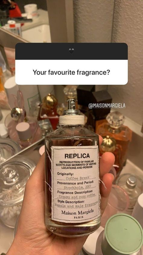 Replica Coffee Break, Replica Fragrance, Fragrance Lab, Maison Margiela Replica, Creamy Coffee, Margiela Replica, Fragrances Perfume Woman, Perfume Collection Fragrance, Body Smells