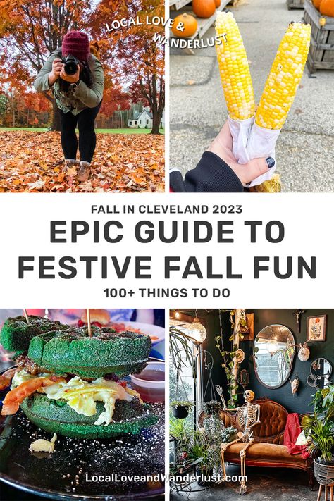 Fall In Cleveland 2023: Epic New Guide to Festive Fun » Local Love & Wanderlust | Cleveland-Based Travel & Lifestyle Blog Things To Do In Cleveland Ohio Fall, Ohio Fall, Ohio Travel, 100 Things To Do, Cleveland Museum Of Art, Halloween Event, Cleveland Ohio, Great Night, Signed Photo