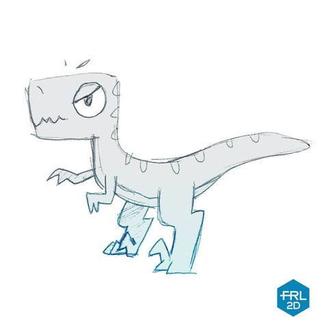 #cute #velociraptor #dinosaur #croquis #sketch #drawing #frl2d Dinosaur Drawing Simple, Cartoon Dinosaur Drawing, Cute Velociraptor, Velociraptor Drawing, Croquis Sketch, Dinosaur Sketch, Tiny Dinosaur, Velociraptor Dinosaur, Dinosaur Drawing