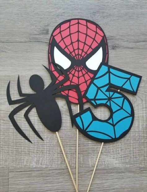 Birthday Party Spiderman, Spiderman 5, Spider Symbol, Spiderman Birthday Party Decorations, Spiderman Decorations, Spiderman Birthday Cake, Spiderman Face, Spiderman Theme, Spiderman Birthday Party