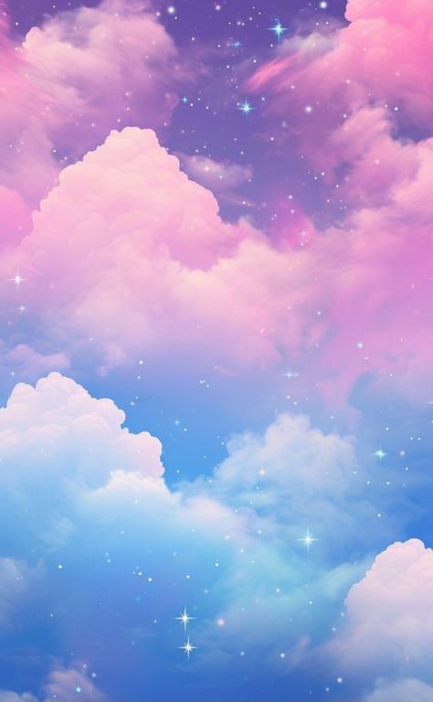 Pink And Blue Clouds Wallpaper, Pastel Sky Aesthetic, Cute Cloud Wallpaper, Cute Background Pictures, Clouds Pink, Beach Wallpaper Iphone, Pastel Galaxy, Cute Owls Wallpaper, Cute Cloud