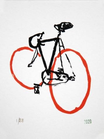 Track Bike Red and Black 4 Cycling Art Drawing, Bike Art Drawing, Track Bicycle, Bike Art Print, Bicycle Art Print, Bicycle Tattoo, Bike Tattoos, Cycling Posters, Bike Drawing