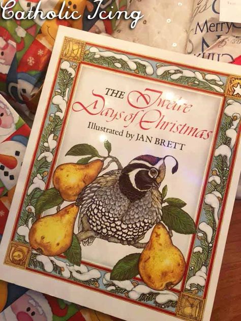 Tons of resources for celebrating the 12 days of Christmas with Catholic kids. Did you know each thing from the well known song has a hidden Catholic meaning? There are a lot of great activities for kids here! #12daysofchristmas #twelvedaysofchristmas #christmasseason #catholicchristmas Christmas Picture Books, Jan Brett, Christmas Books For Kids, Parlor Games, Partridge In A Pear Tree, My True Love, Christmas Preparation, A Christmas Carol, Catholic Kids