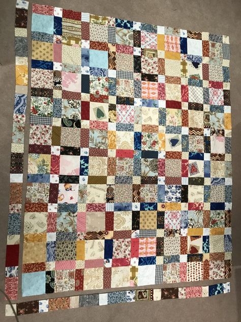 Disappearing Nine Patch, Fall Quilt Patterns, 9 Patch Quilt, Nine Patch Quilt, Scrappy Quilt Patterns, Stash Buster, Scrap Quilt Patterns, Fall Quilts, Patchwork Quilt Patterns